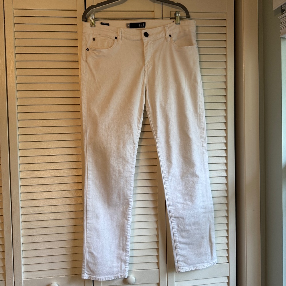 KUT from the Kloth White Jeans - Size 10